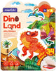 Mieredu jelly stickers - dino land - herbruikbaar - +30 stuks - 3 jaar