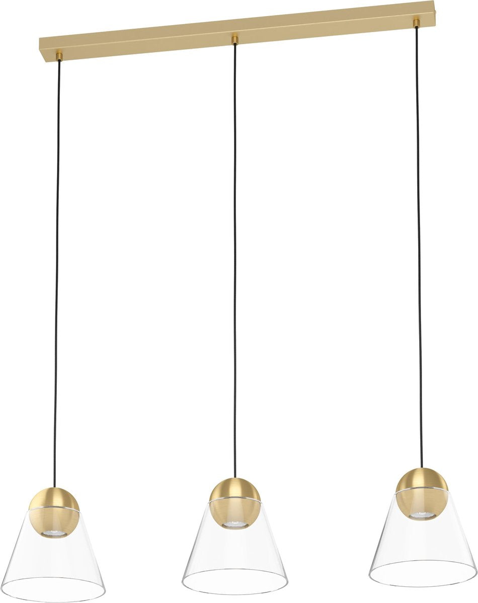 Eglo cerasella hanglamp - gu10 - 90 cm - geelkoper