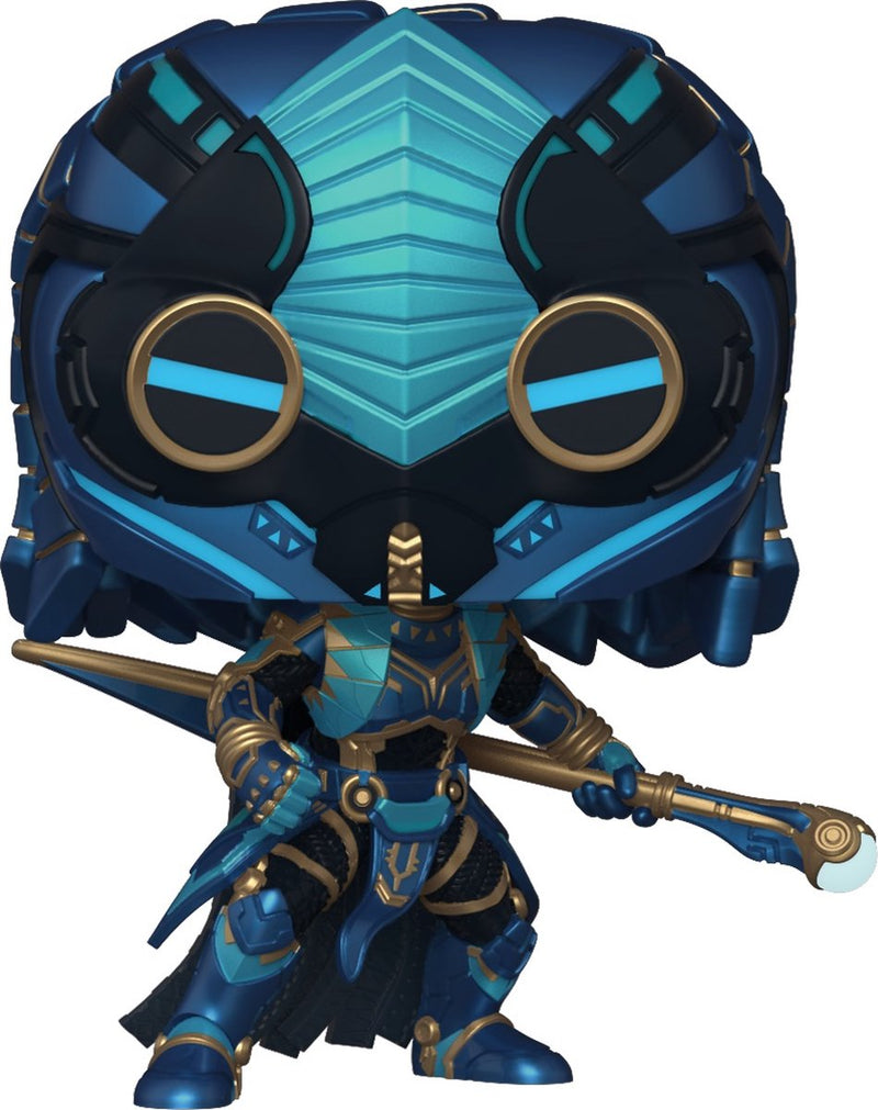 Figura coleccionable funko pantera negra marvel pop! wakanda para siempre okoye ángel de medianoche 9 cm multicolores