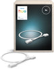 Cable de conexión Philips hue flux - crea zonas sin luz - 50 cm de largo - instalación flexible y fácil - 4 piezas
