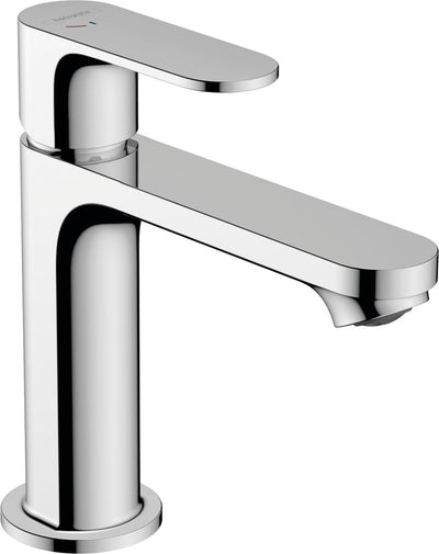 Hansgrohe rebris s - wastafelmengkraan - ééngreeps bediening - coolstart energiebesparend - zonder waste - 110mm maat - chroom