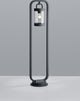 Trio sambesi - paalverlichting - antraciet - excl. 1x e27 4w - schemeringsensor - buitenverlichting - ip44