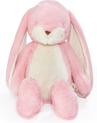 Bunnies by the bay Conejo disquete mordisqueador - animal de peluche - peluche para niños - detalles bordados - rosa coral - 52 cm