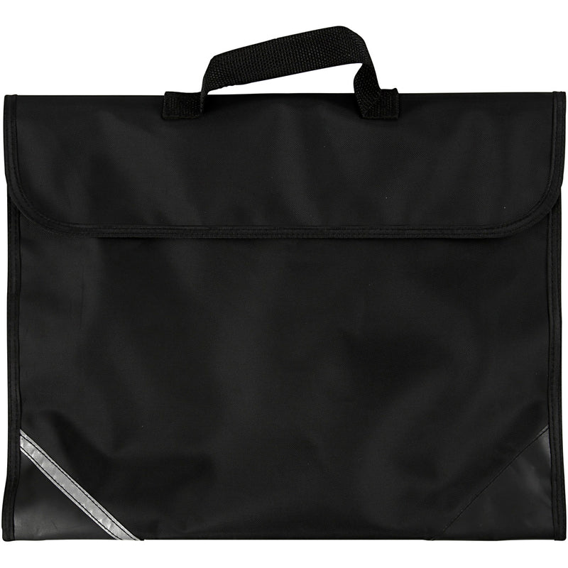 Zaino per la scuola, d: 9 cm, misura 36x29 cm, nero, 1 pezzo