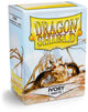 Dragon shield 100 hoesjes matte ivory standaard maat card sleeves