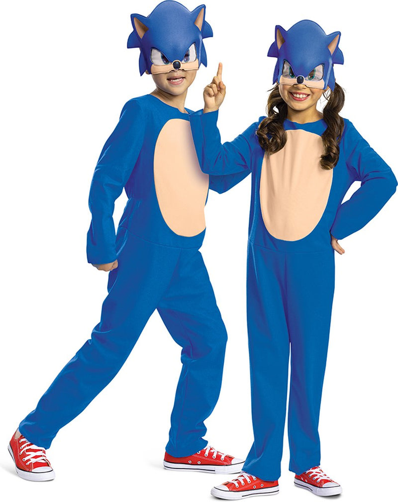 Disfraz sonic movie 3 (sega), disfraz sonic movie (2024) intl, talla xs (3t-4t años), niño