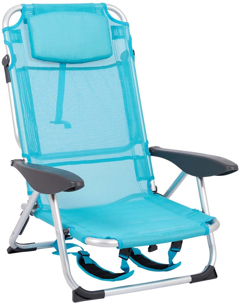 Bo-camp - silla de playa - amalfi - azul