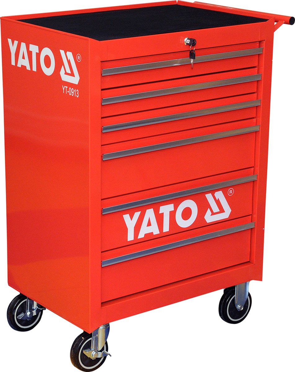 Yato tool trolley with 6 drawers