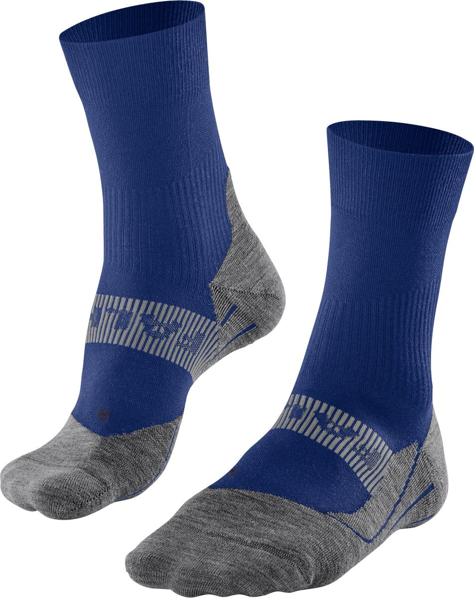Falke ru4 cool anti-ampolla material funcional calcetines para correr hombres azul - talla 42-43