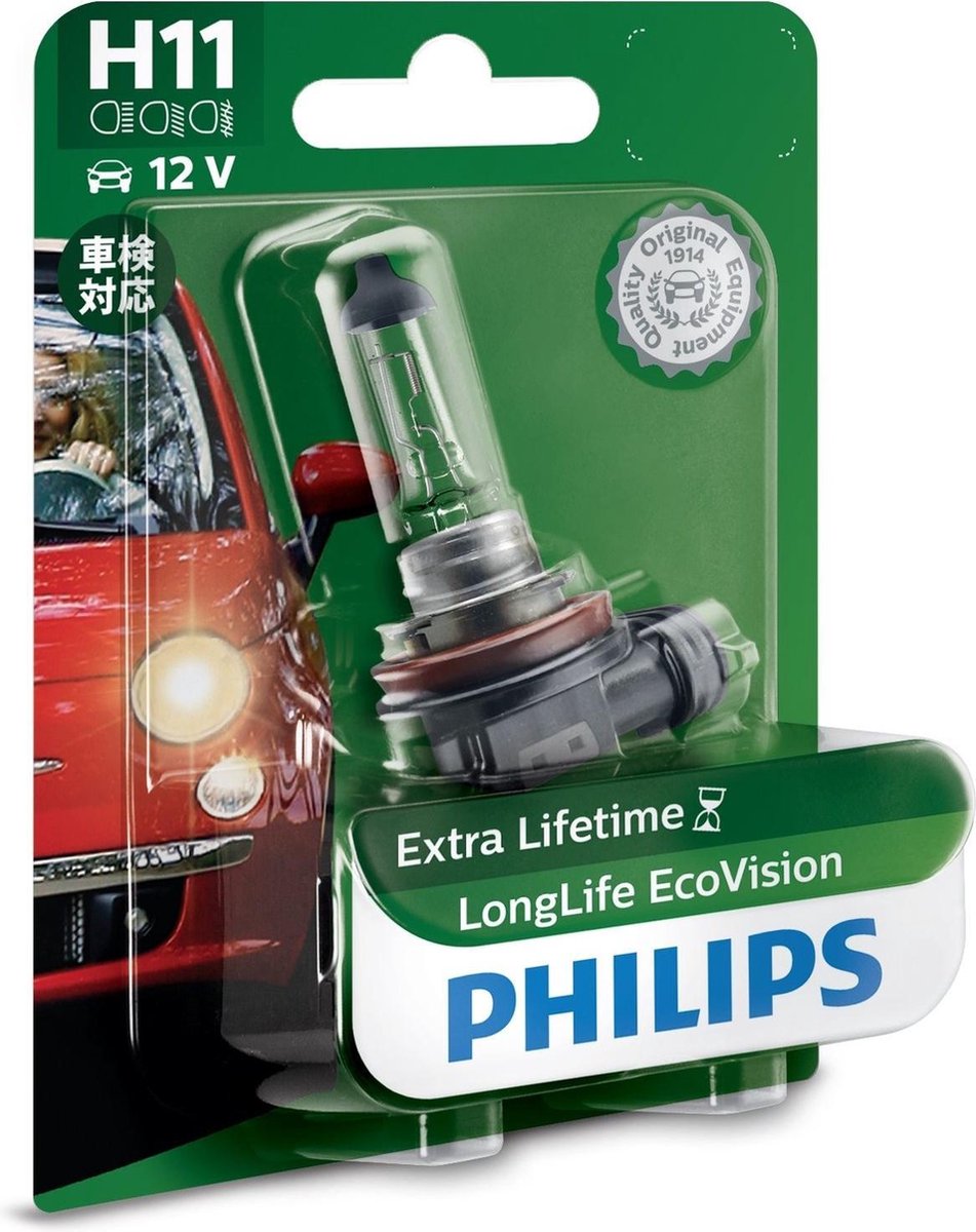 Philips longlife ecovision h11 blister