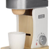 Cafetera de madera Joueco con accesorios