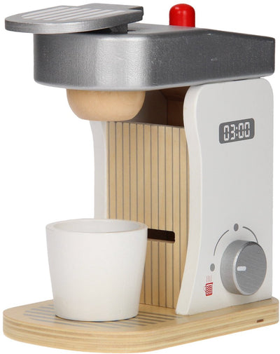 Joueco Wooden Coffee Maker con accessori