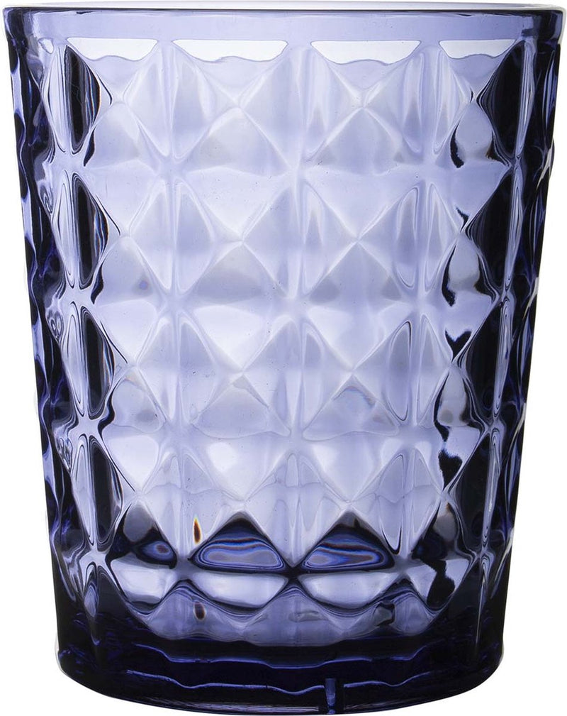 Gimex - linea stone - bicchiere acqua - azzurro - 480 ml - 2 pezzi