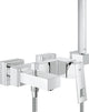 Rubinetto per vasca Grohe eurocube - con set vasca - 15 cm - cromo - 23141000