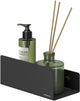 Sealskin brix - piatto doccia - supporto da parete 20 cm - nero - 20 x 10 x 8 cm