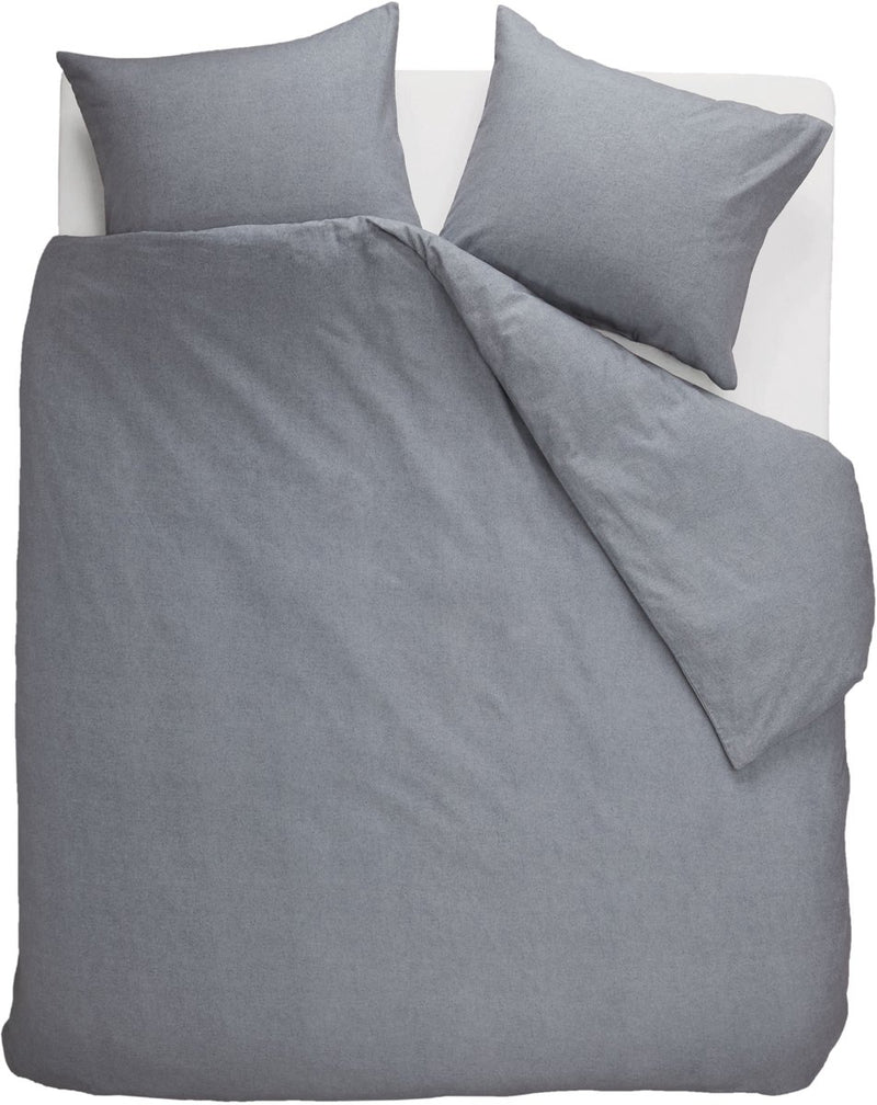 Copripiumino Frost di Beddinghouse - matrimoniale - 200 x 200 220 cm - grigio blu
