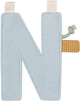 Piccolo elemento ghirlanda olandese - lettera n - blu
