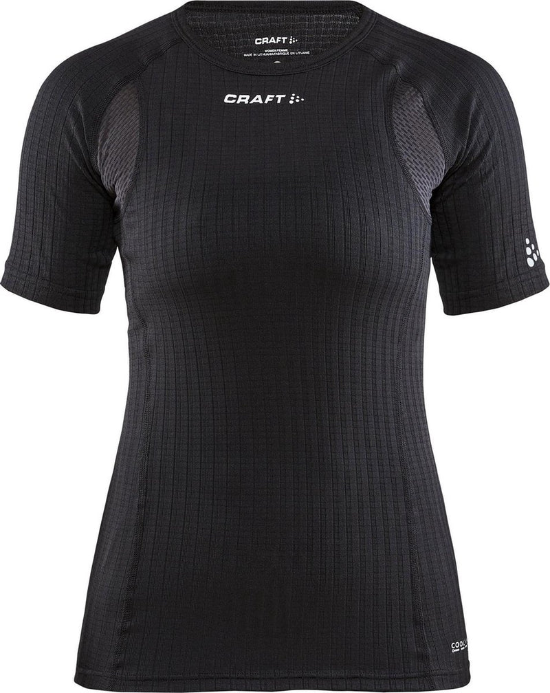 Craft active extreme x rn ss w dames thermoshirt - zwart