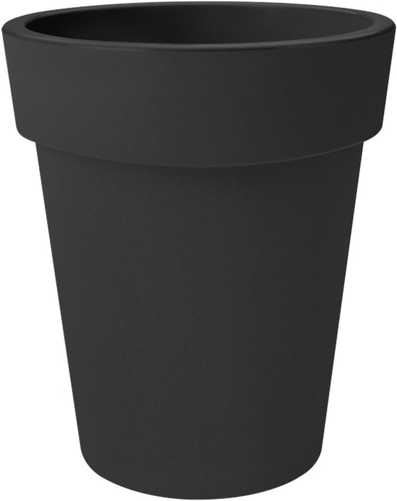 Elho green basics top planter high 35 - macetero exterior - ø 34,5 x h 41,0 cm - living black