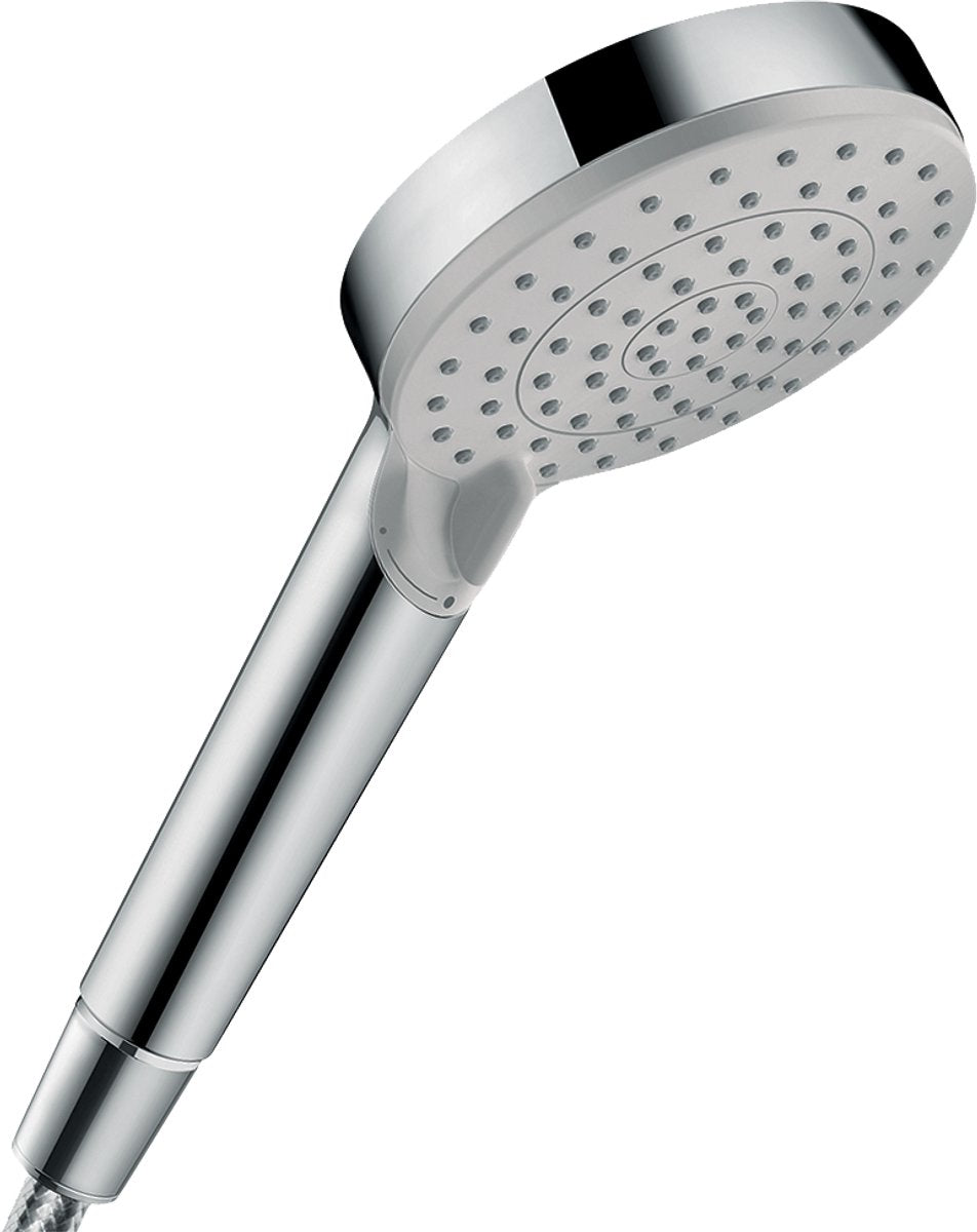 Mezcla de barniz Hansgrohe - teleducha vario - ahorro de agua ecosmart - tamaño 100 mm - cromo