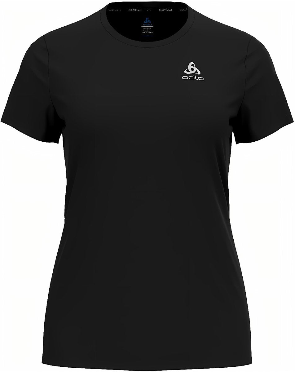 Camiseta de running Odlo Essential Flyer - mujeres - negro - l