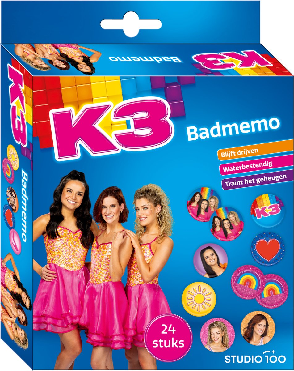 Studio 100 K3 Badmemo