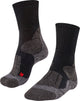 Falke tk1 anti-blaar dik wol functioneel materiaal wandelsokken heren zwart - maat 44-45