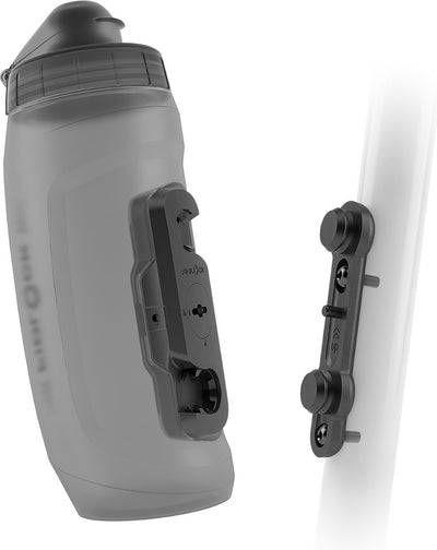 Fidlock twist 590ml+magnetic mount bottle gray