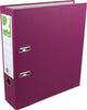 Raccoglitore Q-connect, per ft A4, in carta Recycolor, dorso da 8 cm, viola