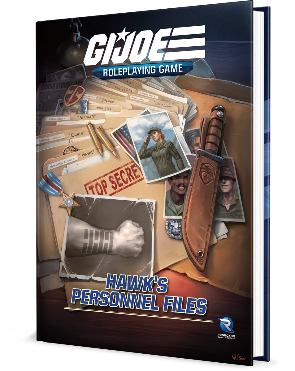 Renegade game studios g.i. joe rpg hawl's personnel files sourcebook - rpg - engels - renegade game studio's