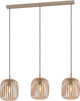 Eglo romazzina hanglamp - e27 - 90 cm - zandkleur