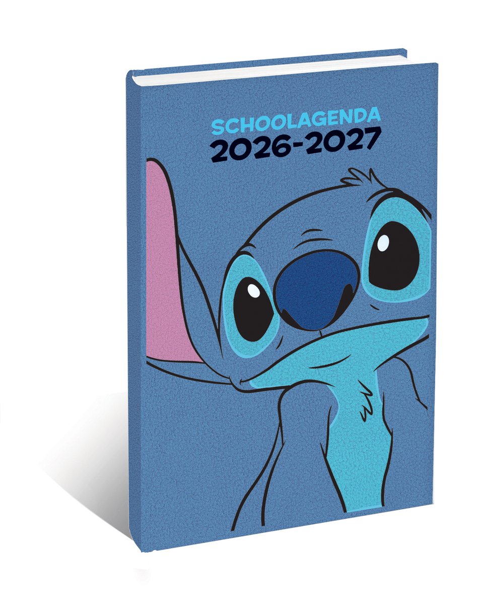 Interstat stitch pluche schoolagenda 2026-2027