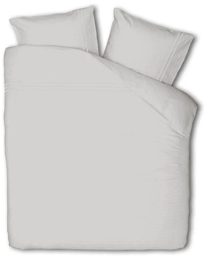 Funda nórdica Presence algodón egipcio uni - gris - 200x260