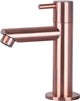 Grifo de agua fría Differnz - recto - cobre rojo