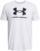 Camiseta deportiva Under Armour UA Sportstyle Logo Update SS-WHT Hombre - Blanco - Negro