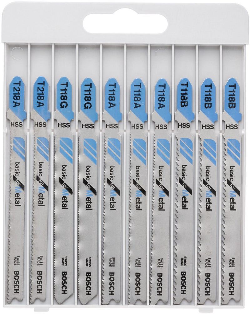 Bosch x-pro line zaagbladenset 10 metal