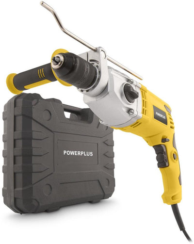 Taladro de impacto powerplus powx0291 - taladro de 1200w con 2 engranajes, herramientas