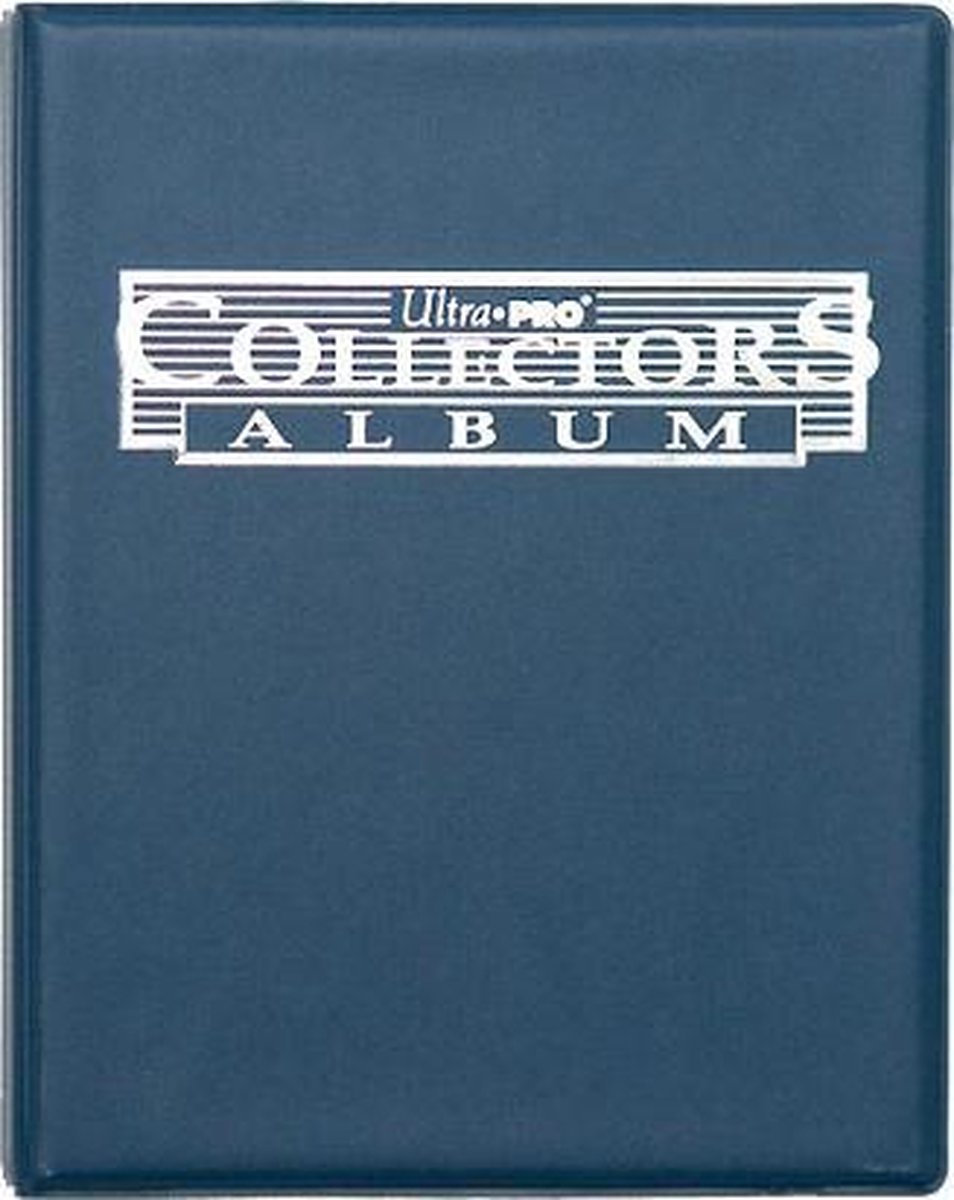 Ultrapro ultra pro coleccionistas álbum portafolios libro 9 bolsillos azul - sin carpeta no ampliable