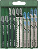 Set di lame per seghetto alternativo Bosch - 10 pezzi - per segare legno e metallo