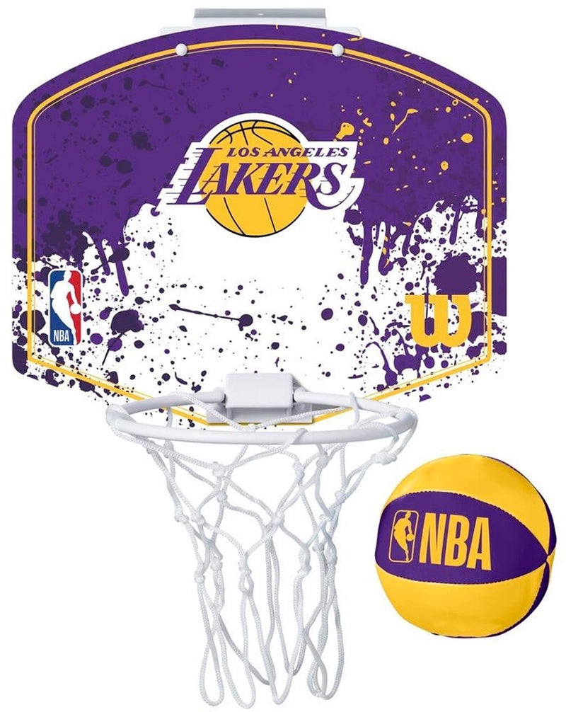 Wilson nba mini canestro da basket La Lakers porta set da basket.