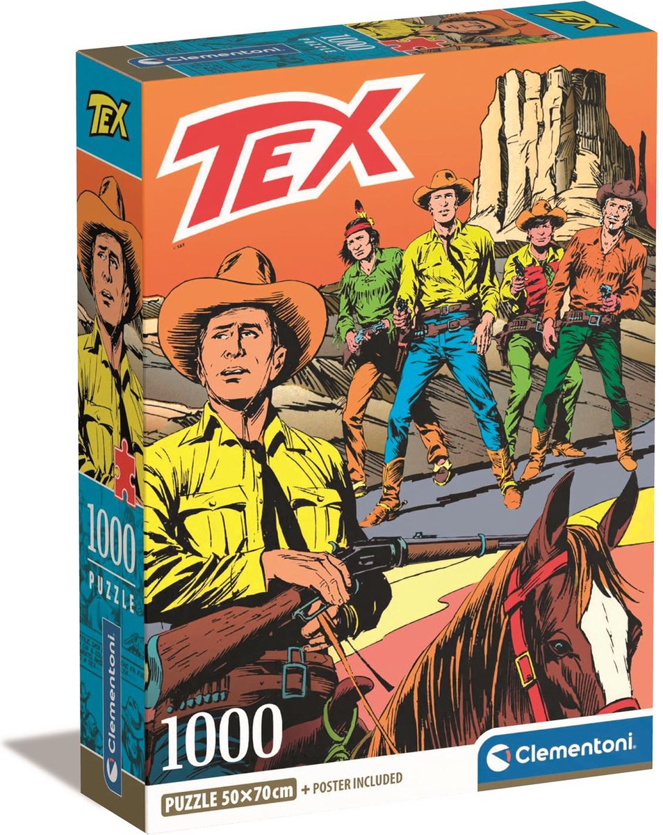 Clementoni - puzzel - 1000 stukjes - aansprekende afbeeldingen - puzzel voor volwassenen
