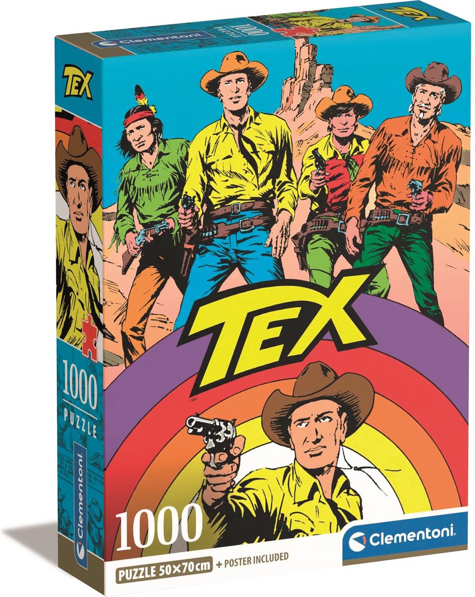 Clementoni - puzzel - 1000 stukjes - aansprekende afbeeldingen - puzzel voor volwassenen