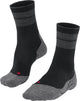Falke tk stabilizing anti-blaar dik wol functioneel materiaal wandelsokken heren zwart - maat 44-45