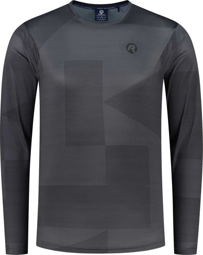 Rogelli advntr core mtb camiseta hombres - mangas largas - gris - talla l