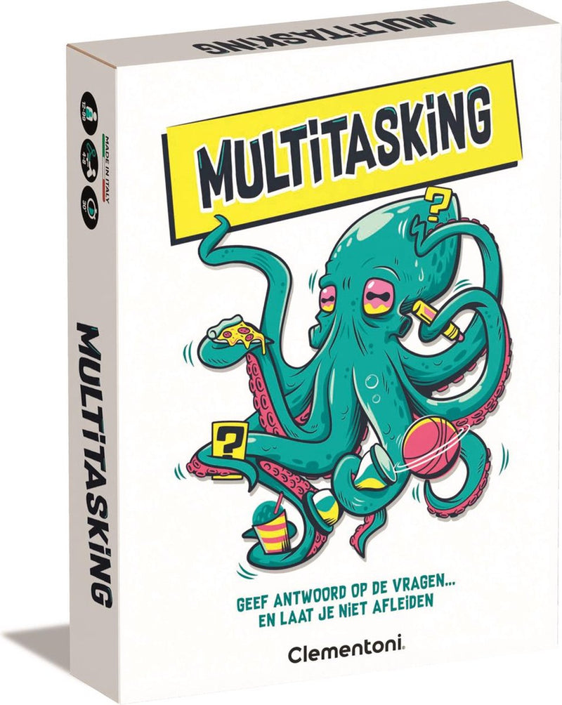 Clementoni - multitasking - gioco da tavolo - gioco di carte - gioco per famiglie - piccolo regalo - dai 12 anni
