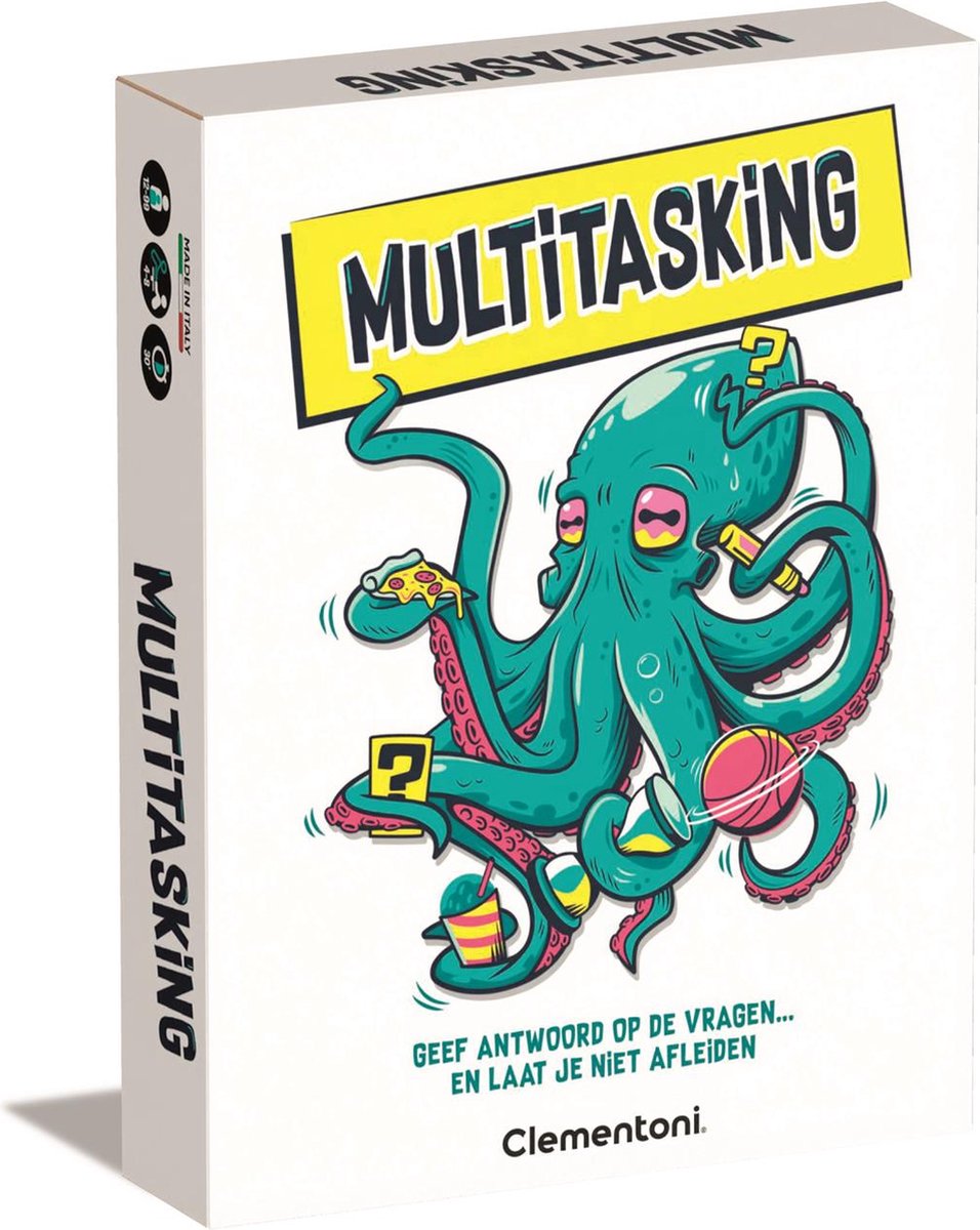 Clementoni - multitasking - gioco da tavolo - gioco di carte - gioco per famiglie - piccolo regalo - dai 12 anni