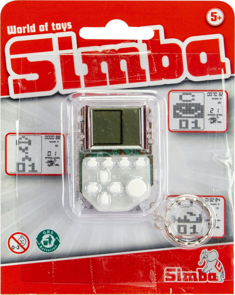 Simba - gioco di mattoncini Gioco LCD - gioco per computer - blocchi impilabili - da 5 anni.