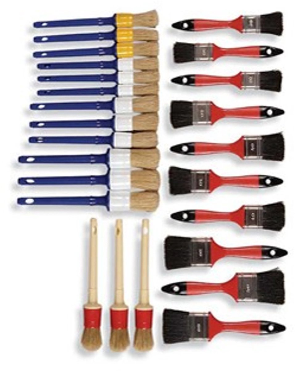 Set de cepillos desechables para cultivos - 25 piezas