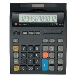 Calculadora triunfo-adler j 1210 solar negro