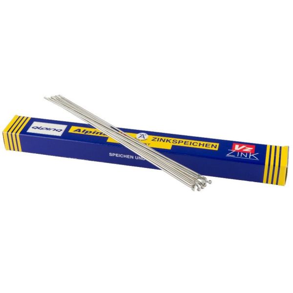 Raggi Alpina 185-13 ø2.33mm fg 2.6 - zinco (144 pezzi)